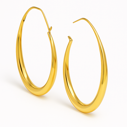 The Selene Oval Hoops